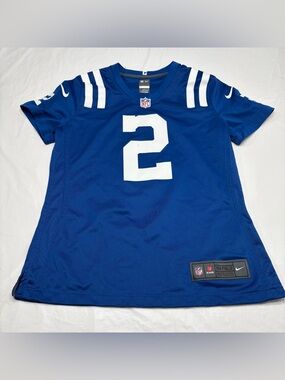 Nike Carson Wentz #2 Indianapolis Colts Blue Jersey Women’s Medium